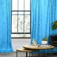 thumbnail image 3 of AK TRADING CO. 10 feet x 10 feet Lush Velvet Backdrop Drapes Curtains Panels with Rod Pockets - Wedding Ceremony Party Home Window Decorations - Turquoise, 3 of 6