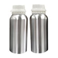 thumbnail image 2 of Aluminum Bottle Liquid Soap Container Cream Bottle Perfume Portable Empty Bottles Makeup Water Storage Jar Pot Leakproof 17oz Capacity, 2 of 8