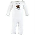 thumbnail image 3 of Hudson Baby Infant Boys Cotton Coveralls, Touch Down, 6-9 Months, 3 of 5