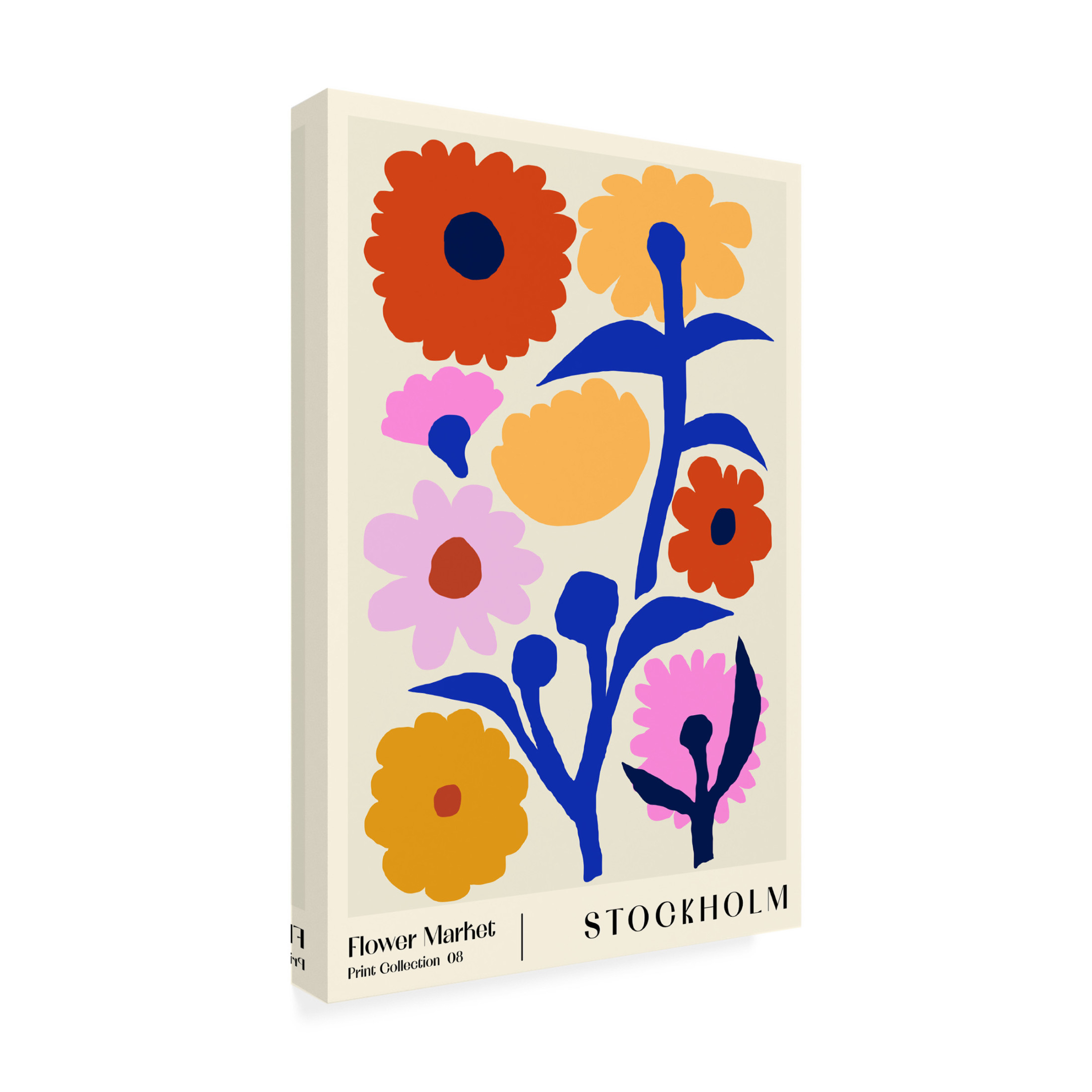 Trademark Fine Art NKTN Flower Market Stockholm Canvas Wall Art