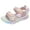 Pink, variant on Children Shoes Comfortable Thick Soled Sandals Fashionable Open Toe Cute Cartoon Princess Sandals Girls Slippers Size 11