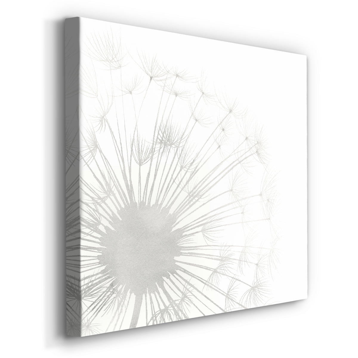 Wexford Home Dandelion Whisper I-Premium Gallery Wrapped Canvas, 10" x 10" - Ready to Hang