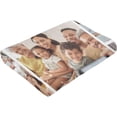 thumbnail image 4 of AISENIN Custom Blanket with Photo Text Personalized Gift Custom Flannel Blankets Using Your Photos Birthday Anniversary Wedding Christmas Memorial Gifts, 4 of 5