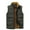 Army Green, variant on Men's Outdoor Stand Collar Fleece Jacket Vest Casual Padded Vest Coats Clearance Men's Thin Sports Multi-bag Casual Quick-drying Loose Vest Mountaineering Tooling Outdoor Vest Jackets