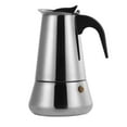 thumbnail image 3 of Wosthever Cafetera filtro olla percolador herramienta de acero inoxidable mano de obra fina ahorro de espacio máquina de filtrado de superficie lisa sin Juegos de servir café y té Tipo 3 Wosthever HA023933-03, 3 of 6