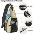 thumbnail image 4 of Sling Bag Baseball Vintage Sport Hiking Daypack Crossbody Shoulder Backpack Travel Chest Pack for Men Women, 4 of 6
