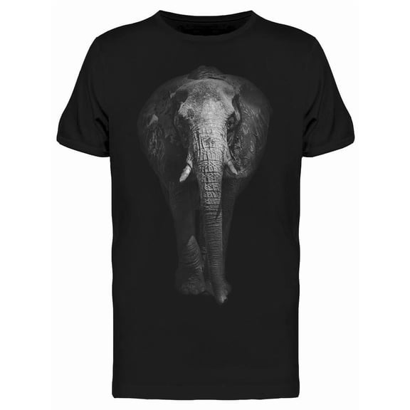 Front Full Elephant Dark Tee Men's -Image by Shutterstock