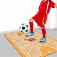 thumbnail image 2 of Football Footstep Training Non Slip Mat Home Mud Sports Footstep Carpet Indoor Soundproofing Fitness Mat, 2 of 5