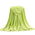 thumbnail image 3 of Xuniizn Soft Blankets, Throw Blanket for Couch, Flannel Sherpa Blanket Fleece Blanket for Adults, Cozy, Plush, Thicken, Reversible, Machine Washable, Green, 3 of 4