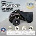 thumbnail image 2 of Budge StormBlock ATV Cover, Heavy-Duty All Weather Protection, Breathable, Tear & Rust Resistant ATV Cover, Fits ATVs up to 75" Long, 2 of 8