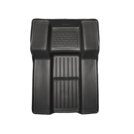 Husky Liners 81241 Weatherbeater Walkway Floor Mat Fits 2007-2010 Escalade/Tahoe/Yukon w/ 2nd Row Bench/Bucket Seats 1pc Black