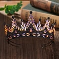 thumbnail image 6 of Eye-catching Crystal Tiaras for Women for Prom Pageant Bachelorette Party Wedding Props Bridal Jewelry, 6 of 7