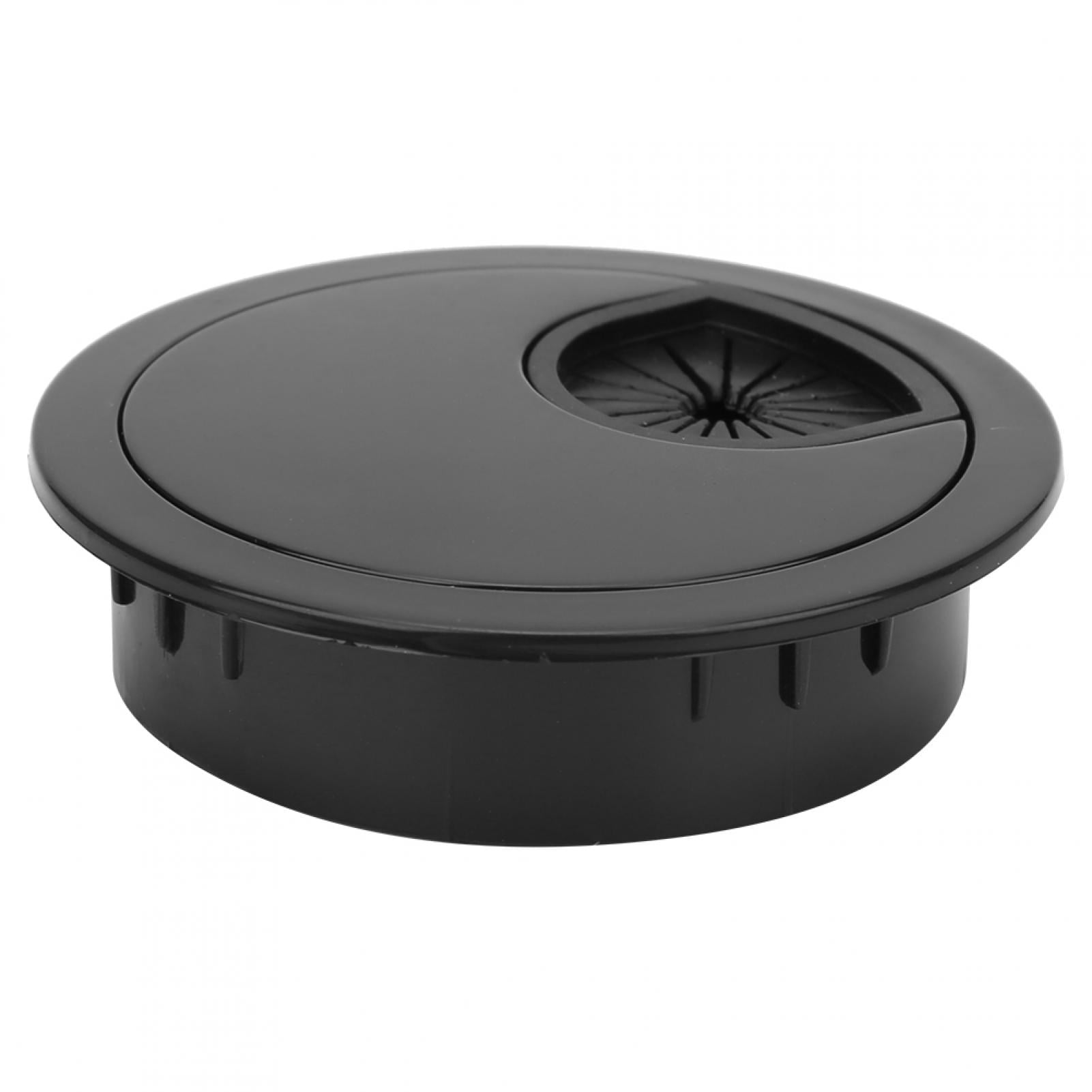 Gupbes Wiring Grommet,Cable Grommet,10 Pcs Wiring Grommet Bright Black