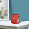 thumbnail image 4 of Shisuyan July 2022 to December 2023 Desk Calendar Red Paper Calendar Set for Home, 4 of 8