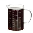 thumbnail image 1 of Vaso medidor de vidrio BCNMViku, 500 ml, 2 tazas con asa, 3 balanzas, 1 of 7