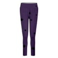 thumbnail image 4 of iHPH7 Workout Leggings for Women Fall Outfits for Women Soft Leggings for Women Athletic Leggings for Women Yoga Outfits for Women Casual Pants for Women High Waisted Yoga Pants Purple 5XL, 4 of 7
