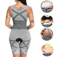 thumbnail image 6 of FITVALEN Women Seamless Mid Thigh Shapewear Waist Trainer Tummy Control Full Bodysuit, 6 of 6