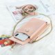 thumbnail image 3 of (Nior) Bolso para teléfono móvil para mujer, cartera pequeña, bolso cruzado para mujer, cartera para mujer con monedero, correa para el hombro y correa para la muñeca, 3 of 4