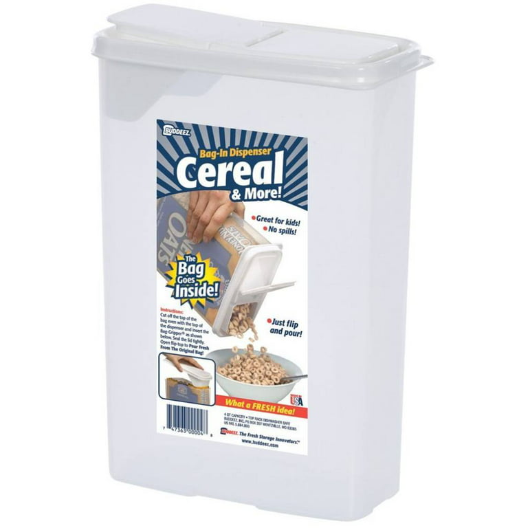 Pro Keeper 14-Cup Cereal Dispenser Set - 9 x 4-1/2 x 10-1/4 H - 3 ct