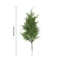 thumbnail image 3 of Christmas Greenery Stems - Artificial Cedar Pine Juniper Branches Picks for DIY Wreath Making, Xmas Tree Decor, Holiday Garland Craft, Home Decoration and Seasonal Party Arrangements, 3 of 5