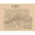 thumbnail image 2 of Walsh 14x12 White Modern Wood Framed Museum Art Print Titled - Menard County Texas - Walsh 1879, 2 of 4