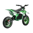 thumbnail image 4 of AQSQ Dirt Bike, Rocket Electric Motocross Bike, Off Road Mini Motorcycle, Electric Pocket Motorbike with Mechanical Disc Brakes, 10 Inch Tires, 4 of 7