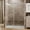 Brushed Nickel, variant on Sunrinx Brushed Gold 56–60" W x 76" H Single Sliding Shower Door, Frameless Bathroom Glass Shower Door, 1/4" (6mm) Tempered Glass Sliding Shower Door for Walk-in Shower
