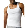 Hanes Men's Super Value Pack White Tank Undershirts, 10 Pack