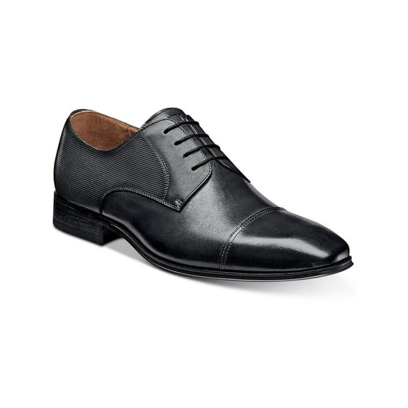 Florsheim Mens Calipa Leather Lace-Up Cap Toe Oxfords
