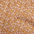 thumbnail image 1 of oneOone Polyester Spandex Orange Fabric Floral Sewing Material Print Fabric By The Yard 56 Inch Wide, 1 of 4