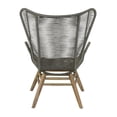 thumbnail image 4 of Seasonal Living Explorer Oceans 2-piece Wood Chair and Ottoman in Mixed Gray, 4 of 7