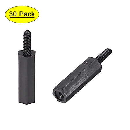 Entretoises Filetées Nylon M4 X 15 Mm - 20 Pièces - Pour Carte Mère, PCB, Isolation électronique