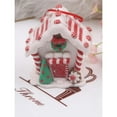 thumbnail image 5 of Christmas sale! Christmas Gingerbread House Santa Snowman Xmas Village Hanging Decorations Clay Dough Christmas Figure Ornaments Holiday Craft Toys, 5 of 6