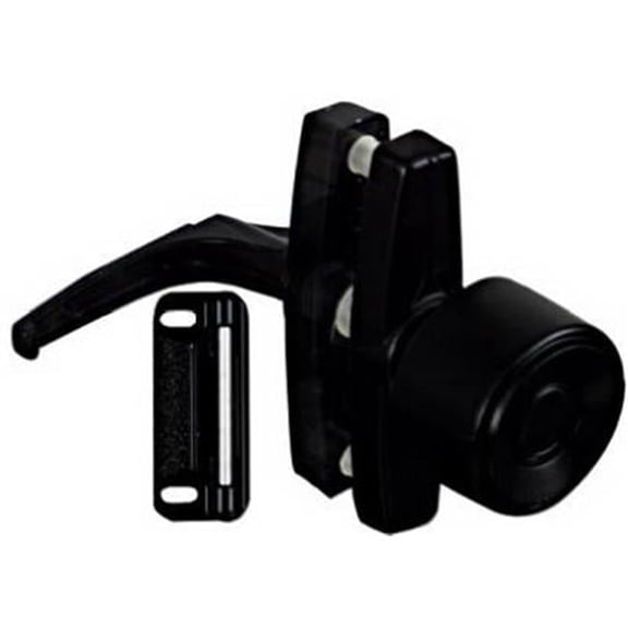 N178-798 Satin Black Knob Latch