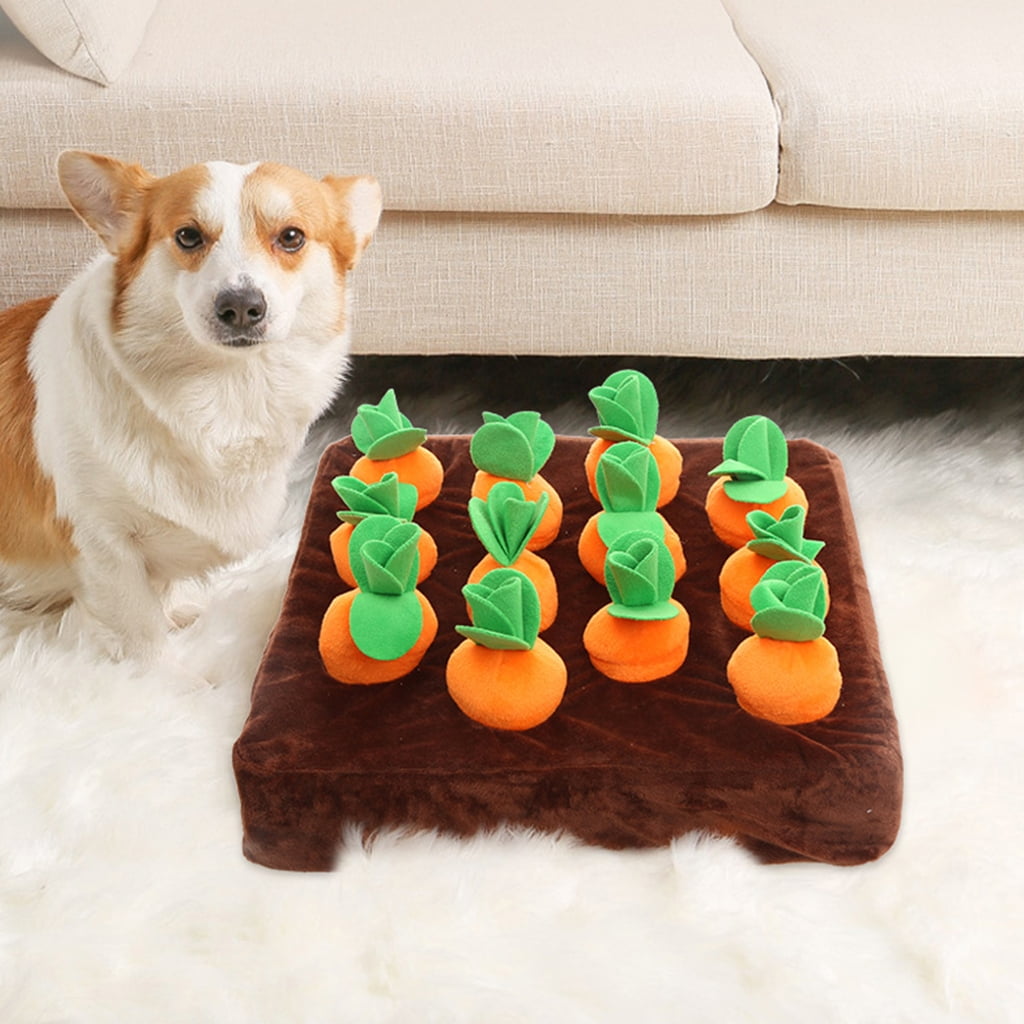 Sardfxul Dog Chewing Toy Interactive Puppy Sniff Training Toy for Cat Cute Gift Plush Car