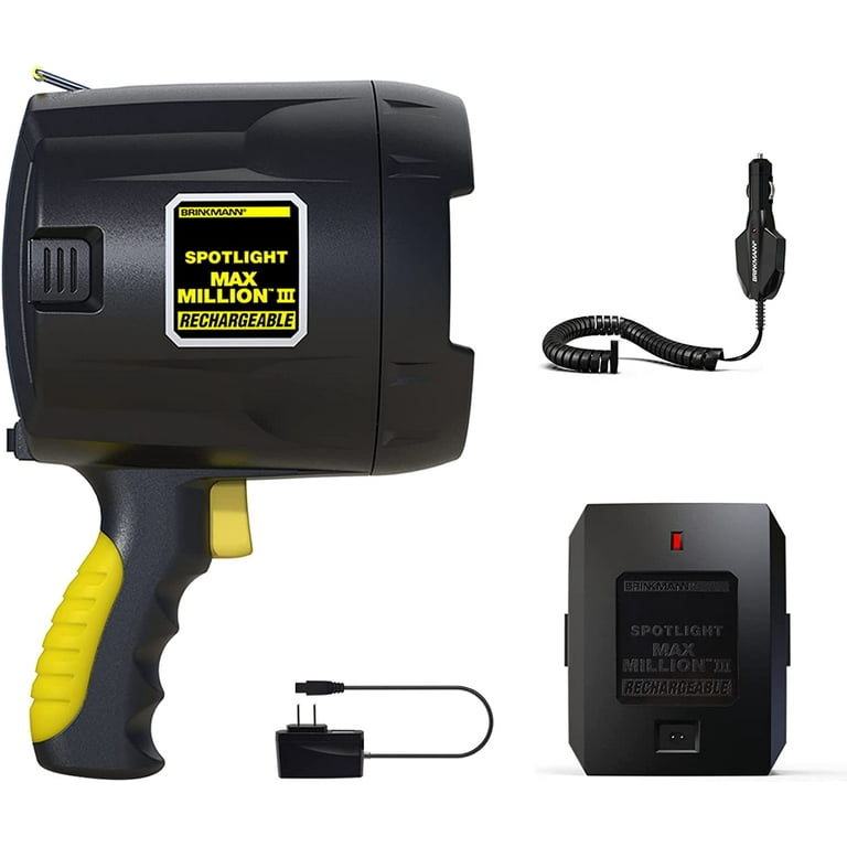 Brinkmann Max Million III Rechargeable Spotlight, ABS