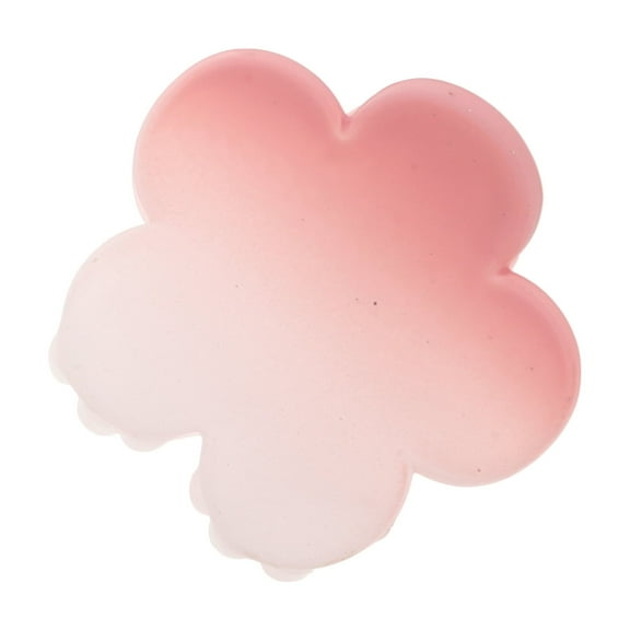 Unique Bargains 1 Pc Flower Frosted Hair Clips Hairdo Clip for Home Gradient Pink