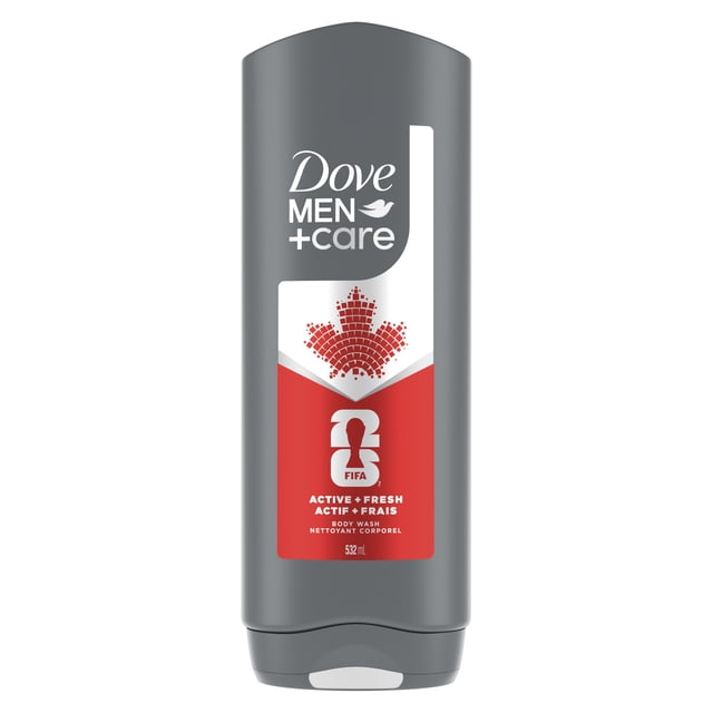 Dove Men+Care Body Wash FIFA Limited Edition Active + Fresh, 532 ml