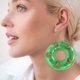 thumbnail image 1 of WILLBEST Aretes Mujer Plata Anillos De Natación Pendientes De Verano Para Mujer Accesorios De Joyería Colgantes Exagerados, 1 of 6