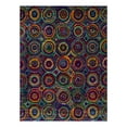thumbnail image 3 of Unique Loom Calypso Collection Area Rug - Tobago (7' 10" x 10' Rectangle Multi/Green), 3 of 7