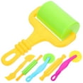 thumbnail image 3 of HLONK 2 Pack Dough Tools for Kids Clay Sculpture Kit Rolling Pin Child Colorful, 3 of 8