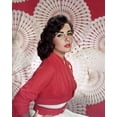 thumbnail image 2 of Hollywood Photo Archive 15x18 Black Ornate Wood Framed with Double Matting Museum Art Print Titled - Elizabeth Taylor, 2 of 4
