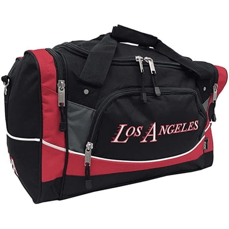 Track Deluxe Duffle Bag Los Angeles LA Logo 21in