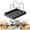 Black 5.9x7.87x5.12in, variant on FURNIX Kitchen Pot Lid Storage Rack,Non-Slip Pot Lid Organizer With Silicone Pads,Multifunctional Lid & Spoon Rest Rack,Stable Holder For Utensils,Lids & Cutting Board Organizer Stand While Cooking