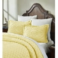 thumbnail image 5 of Better Trends Chenille Bedspread For Queen Size Bed 100% Cotton Medallion Design Lightweight Bedspread for all Season 102" x 110" Heirloom Collection (Yellow), 5 of 5