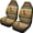 Highland Cow Sunflower, variant on XYZCANDO Car Seat Covers Comfort Car Front Seat Covers Car Seat Covers Front Set Non-Slip Breathable Auto Truck, Deer Flag