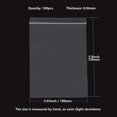 thumbnail image 3 of 100Pcs Small Clear Reclosable Zip Plastic Poly Bags with Resealable Lock Seal Zipper for Jewelry, Cookie, Candy, Birthday Party Self Sealing Plastic B, 3 of 4