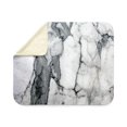thumbnail image 4 of CafePress - Abstract Chic White Ma - Sherpa Fleece Throw Blanket 60" x 50", 4 of 5