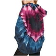 thumbnail image 4 of Lorytime Valentine Cute Hoodies for Teen Girls Kid Long Sleeve Sweatshirts Heart Tops with Pocket Loose Pullover, 4 of 6