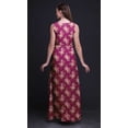 thumbnail image 3 of Bimba Floral Women Long Tank MaxiÂ&nbsp;Dress Round Neck Printed Party Gown-Small, 3 of 5